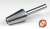 Оправка контрольная ТИП 3854 с конусом SK/BT50 L150 